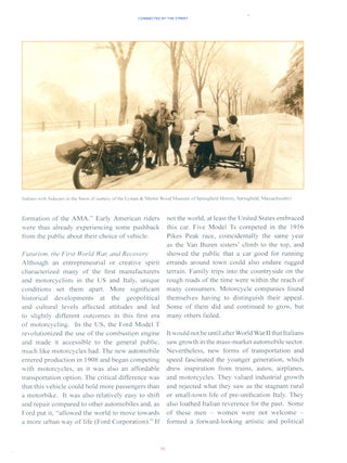 Connected by the Street: The Myths and Realities of Motorcyclists in the USA and Italy.