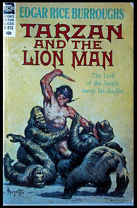 Item #5941 Tarzan and the Lion Man. Edgar Rice Burroughs