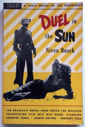 Item #5999 Duel in the Sun. Niven Busch