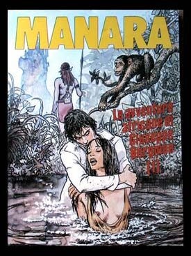 Item #6273 Le avventure africane di Giuseppe Bergman volume1. Milo Manara