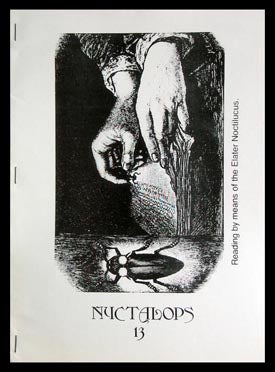 Item #7014 Nyctalops 13 May 1977. Harry O. Morris, Ed