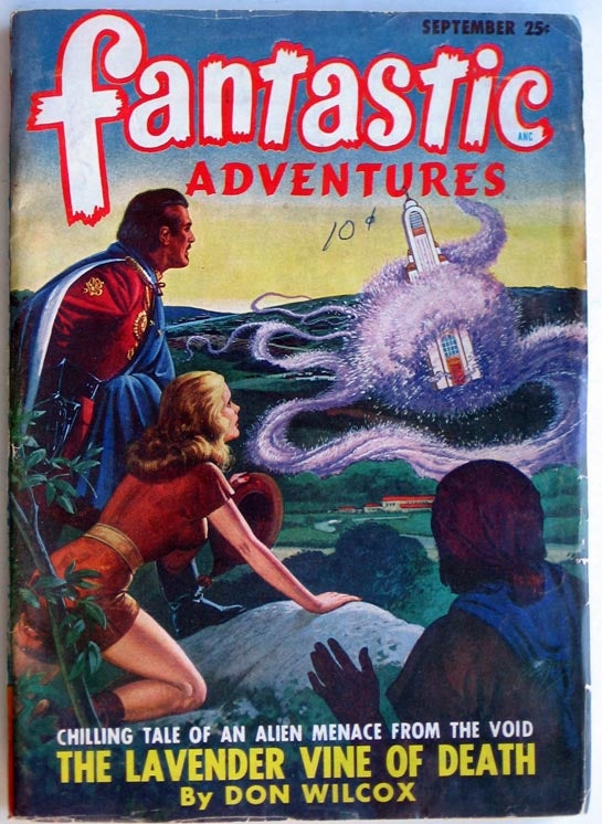 Item #7228 Fantastic Adventures September 1948. Raymond Palmer, ed.
