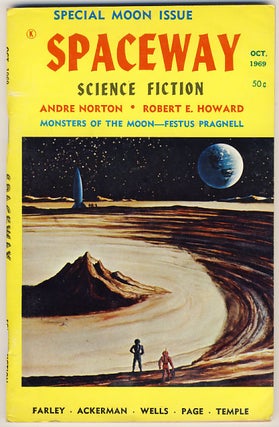 Item #7594 Spaceway Science Fiction October 1969 - Special Moon Issue. WM. L. Crawford, ed