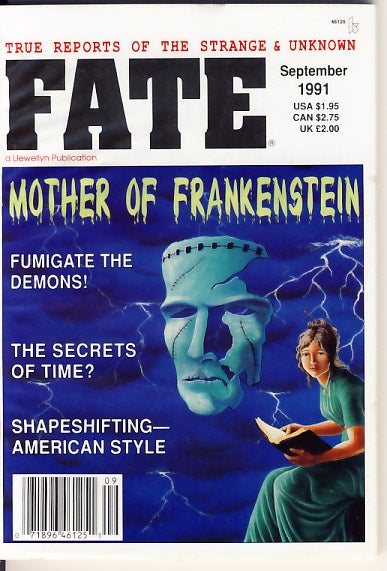 Item #7621 Fate Issue 498 September 1991. Donald Michael Kraig, ed.