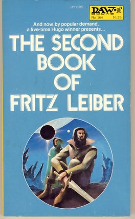 Item #7683 The Second Book of Fritz Leiber. Fritz Leiber