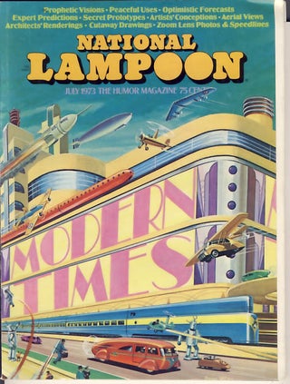 Item #7736 National Lampoon Magazine July 1973. Tony Hendra, Sean Kelly, eds