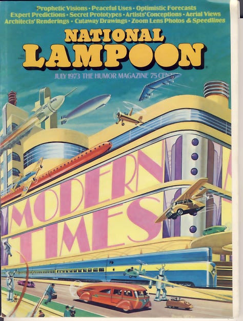 Item #7736 National Lampoon Magazine July 1973. Tony Hendra, Sean Kelly, eds.