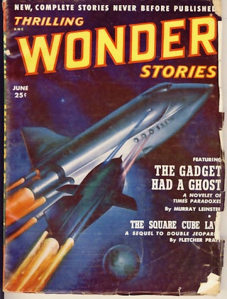 Item #7755 Thrilling Wonder Stories June 1952. Samuel Mines, ed