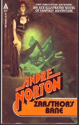Item #7895 Zarsthor's Bane. Andre Norton