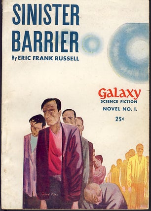 Item #8158 Sinister Barrier. Eric Frank Russell