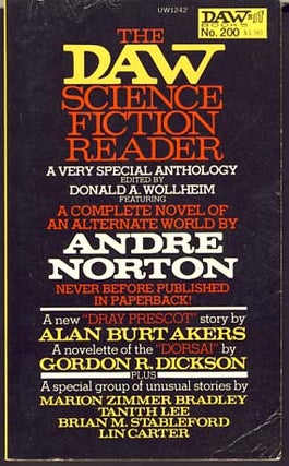 Item #8328 The Daw Science Fiction Reader. Donald A. Wollheim, ed