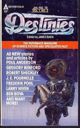 Item #8382 Destinies: The Paperback Magazine of Science Fiction and Speculative Fact...