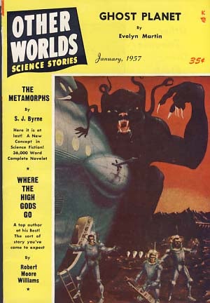 Item #8899 Other Worlds Science Stories January 1957. Raymond Palmer, ed.