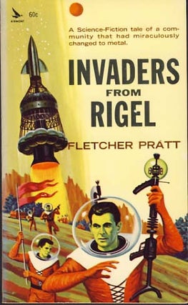 Item #9119 Invaders from Rigel. Fletcher Pratt
