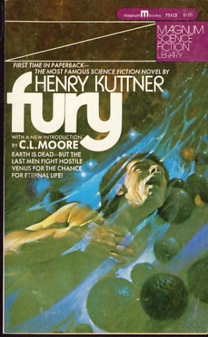 Item #9138 Fury. Henry Kuttner.