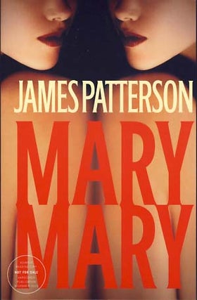 Item #9220 Mary, Mary. James Patterson