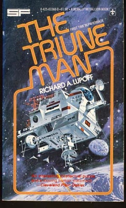 Item #9369 The Triune Man. Richard A. Lupoff