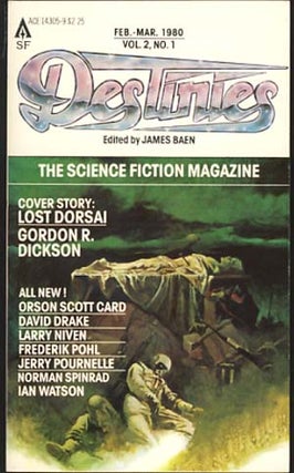 Item #9487 Destinies: The Paperback Magazine of Science Fiction and Speculative Fact...