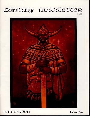 Item #9580 Fantasy Newsletter #31 December 1980. Paul Allen, ed