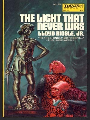 Item #9673 The Light that Never Was. Lloyd Biggle, Jr