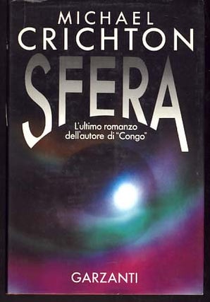 Item #9749 Sfera (Sphere) - Italian Edition. Michael Crichton