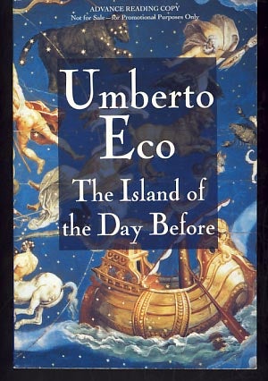 Item #9827 The Island of the Day Before. Umberto Eco