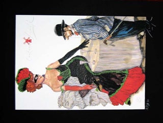 Item #9866 Limited Edition Signed and Numbered Print - #4 from Cabaret Lautrec. Gradimir Smudja