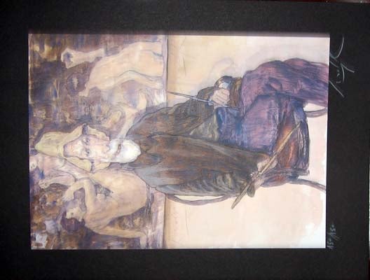 Item #9871 Limited Edition Signed and Numbered Print - #9 from Cabaret Lautrec. Gradimir Smudja.
