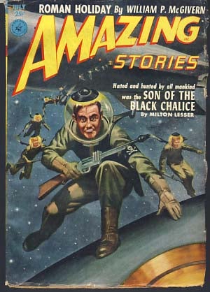 Item #9955 Amazing Stories July 1952. Howard Browne, ed