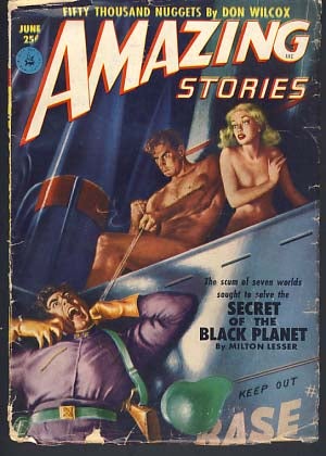 Item #9958 Amazing Stories June 1952. Howard Browne, ed