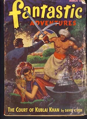 Item #9984 Fantastic Adventures March 1948. Raymond Palmer, ed